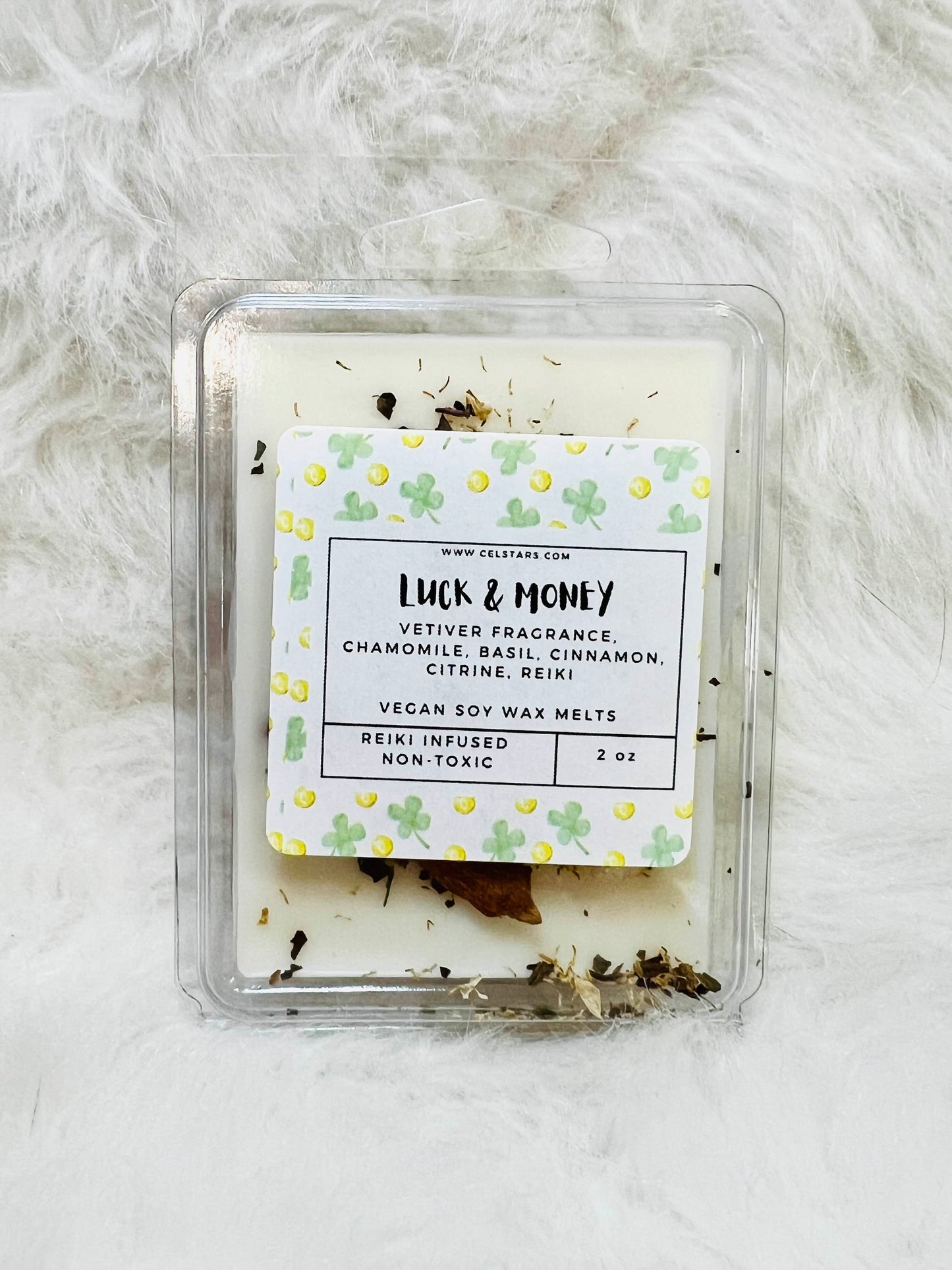 Luck and Money Intention Soy Wax Melts