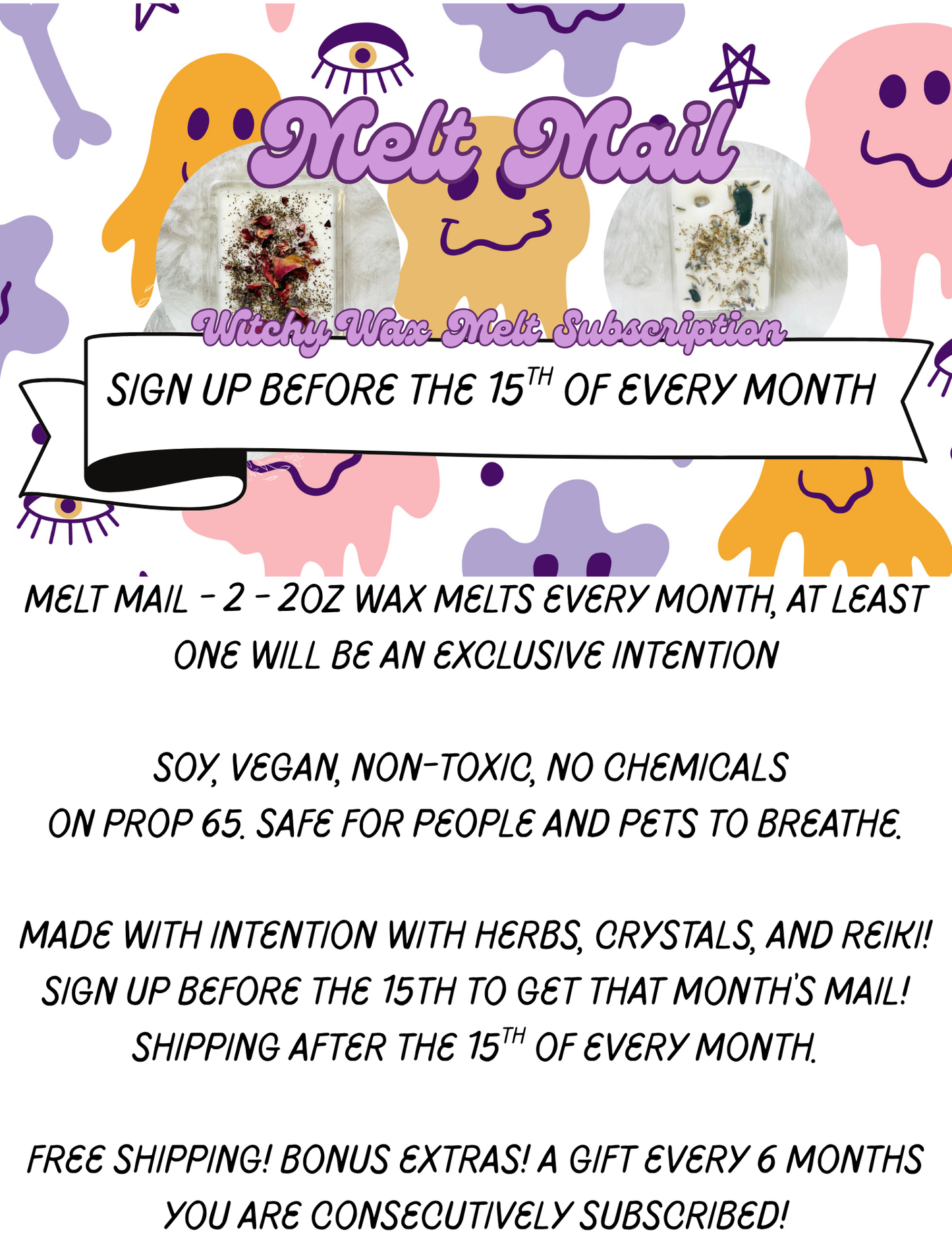 Melt Mail - Witchy Wax Melts Subscription