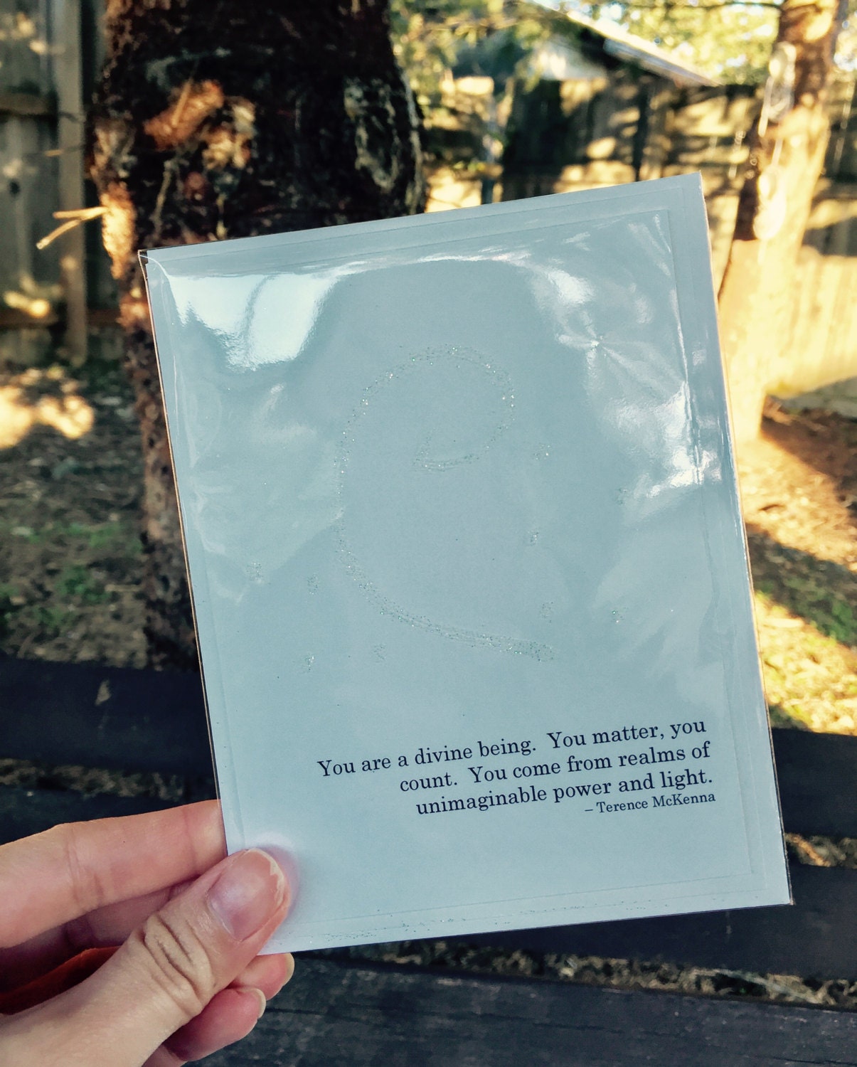 Spiritual Being Greeting Card