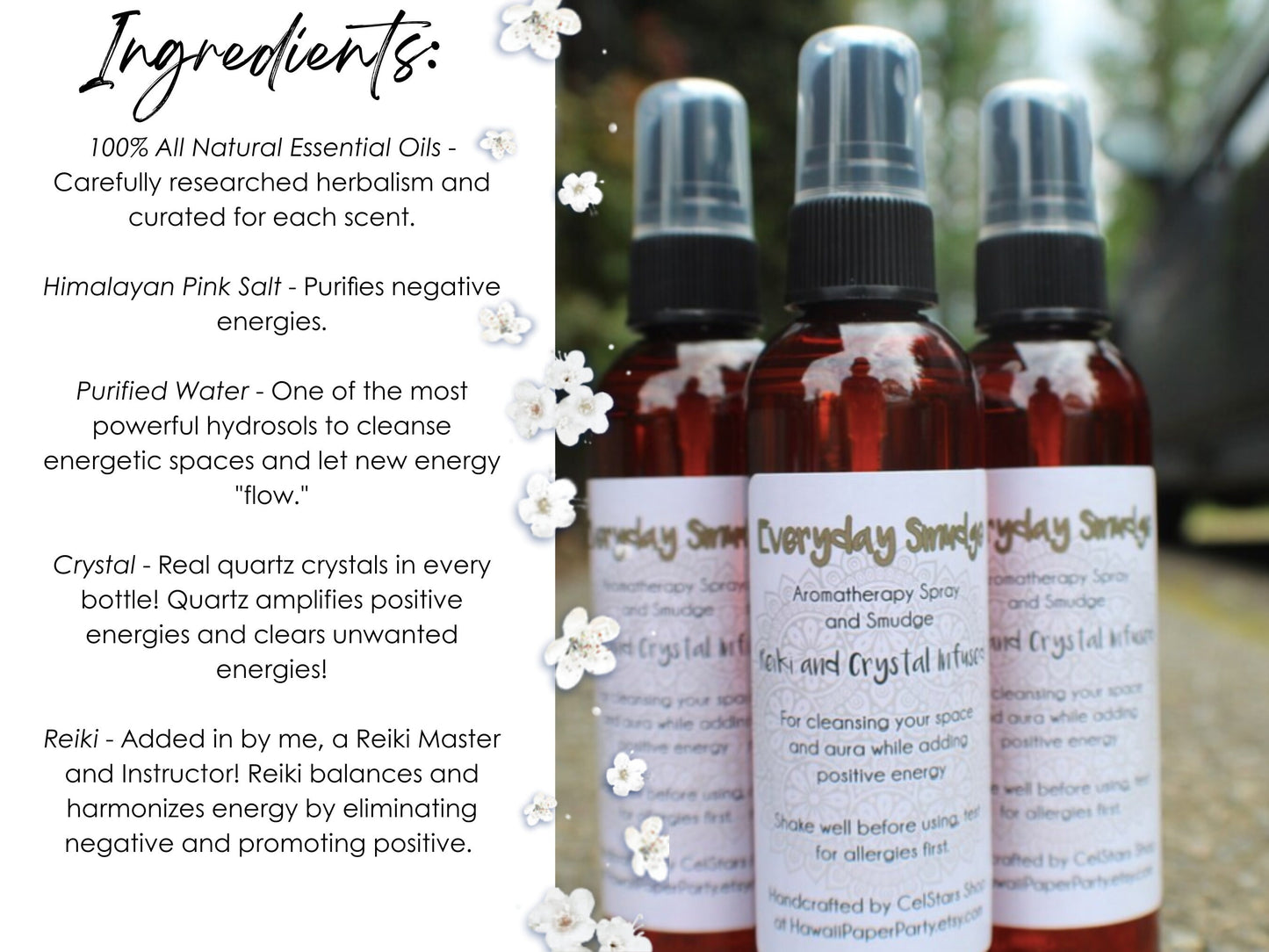 Reiki Infused Everyday Cleansing Spray