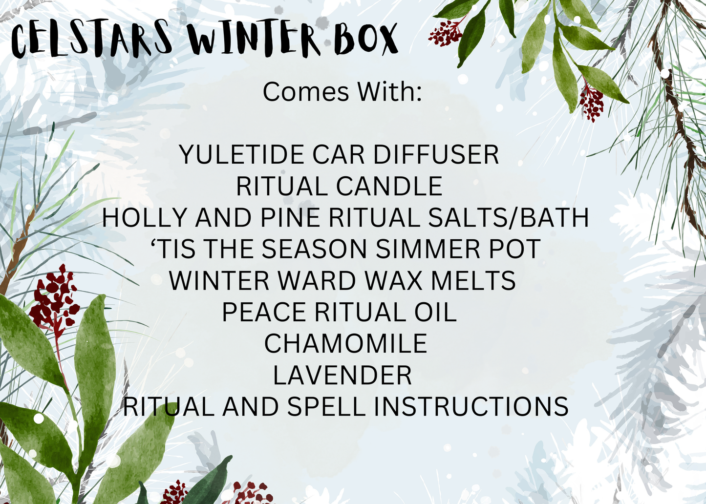 Winter Witchy Gift Box