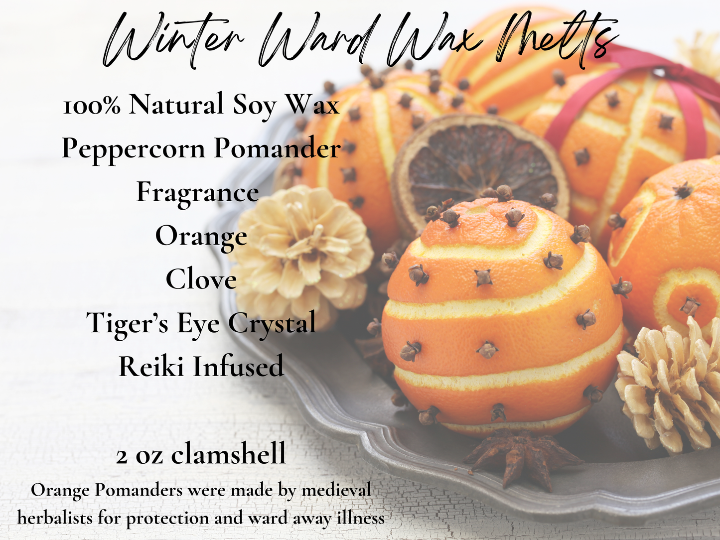 Winter Ward Intention Soy Wax Melts