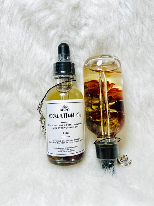 Adore Love Ritual Oil 2 oz Spell Oil Love Spell