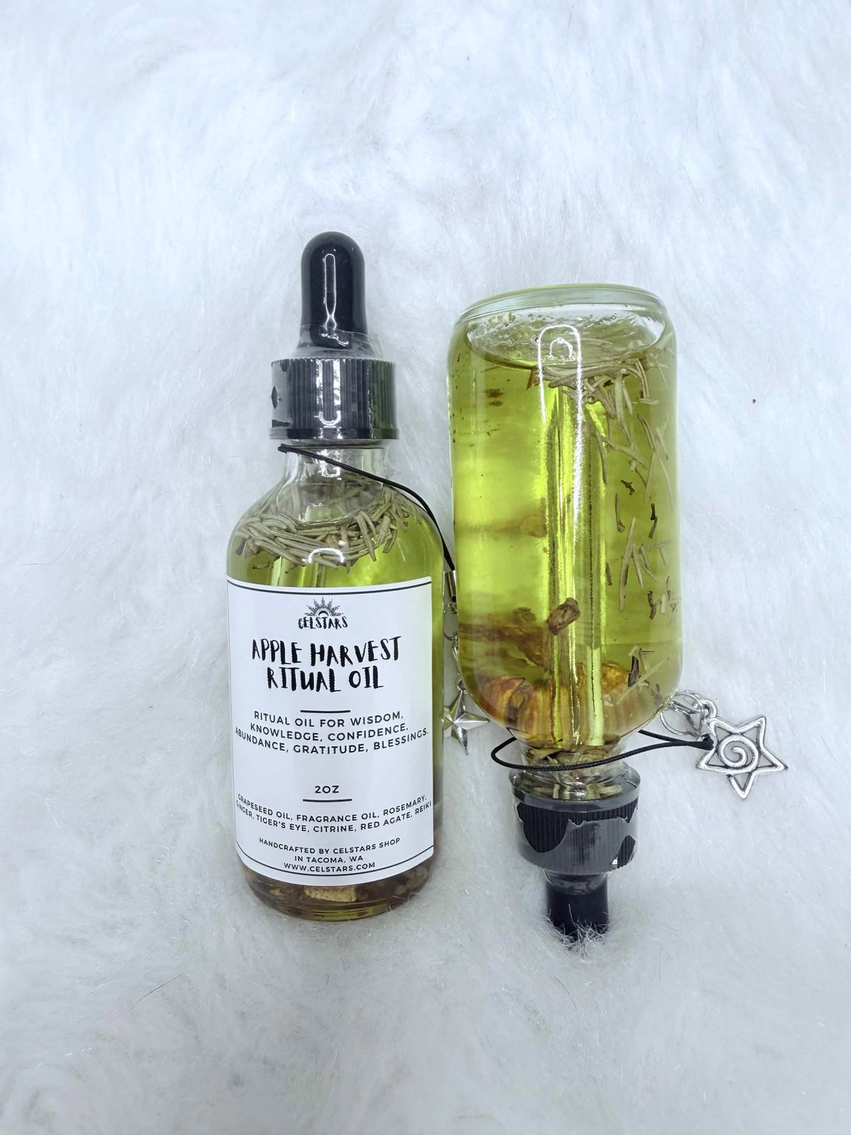 Apple Harvest Ritual Oil 2 oz Spell Oil For Wisdom, Knowledge, Confidence