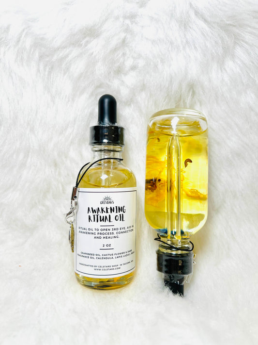 Awakening Ritual Spell Oil 2 oz Bottle For spiritual awakening