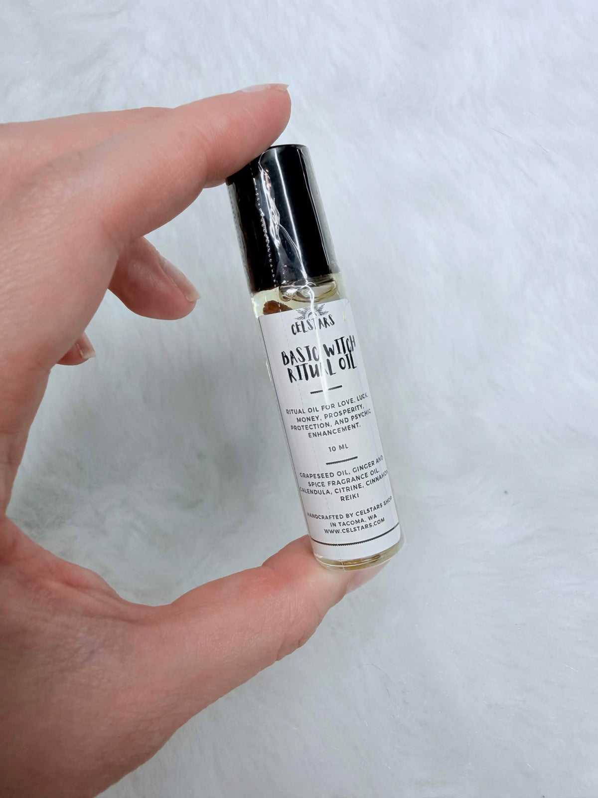 Basic Witch Ritual Oil: Protection Spell, Pumpkin Spice Scent Spell