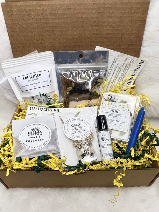 Clarity Spell Box Gift for Witches Non-Toxic Fragrance Witchy Box