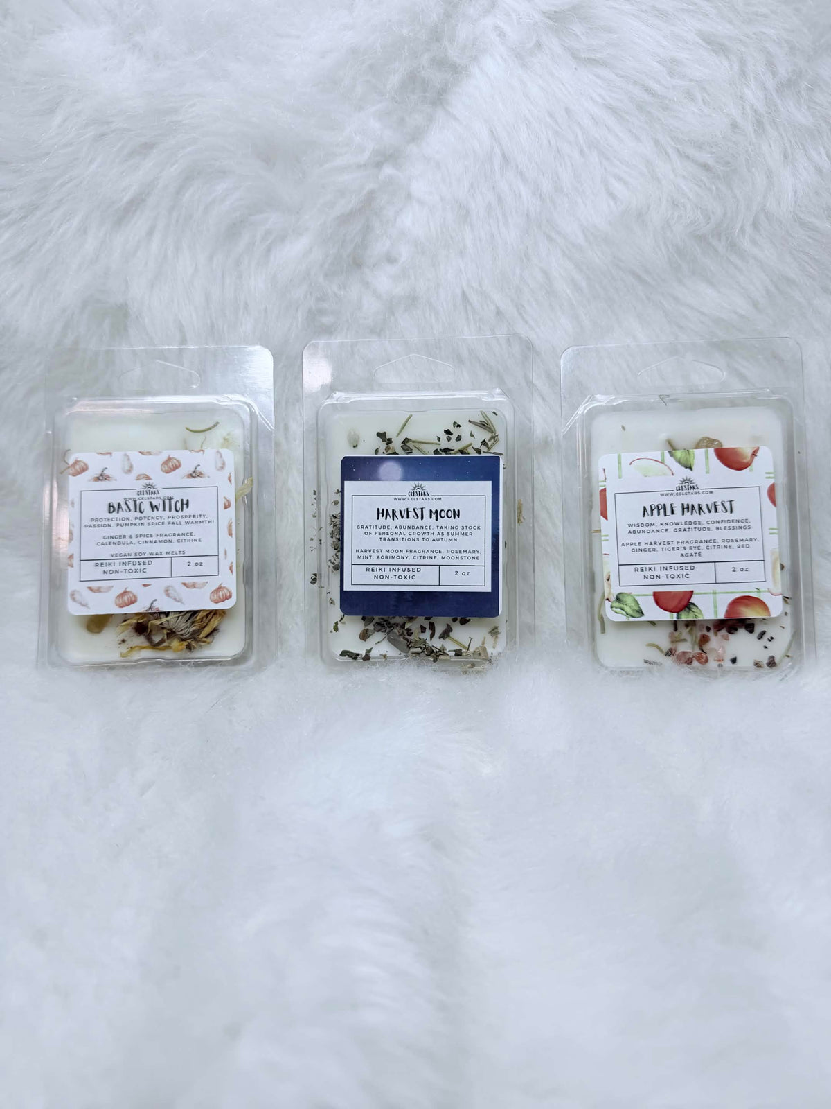 Fall Scented Wax Melts Witchy Wax Melts with Intention Autumn Wax Melts