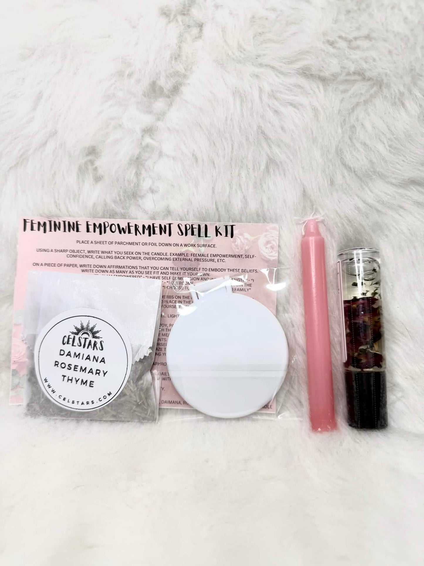 Mini Spell Kits Witchy Spell Herbal Ritual Reiki Infused Witchcraft Herbs