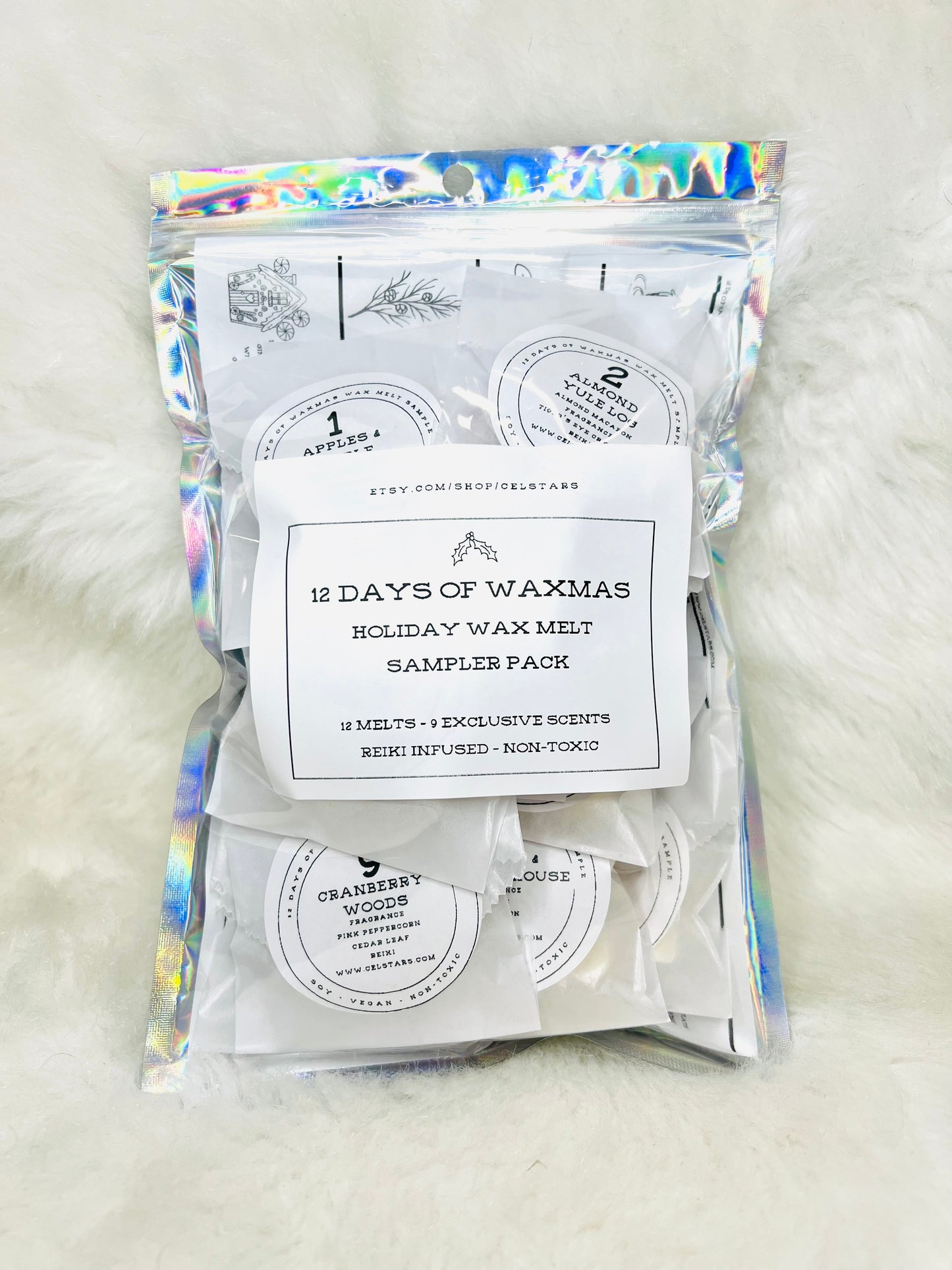 12 Days of Waxmas Wax Melt Sampler