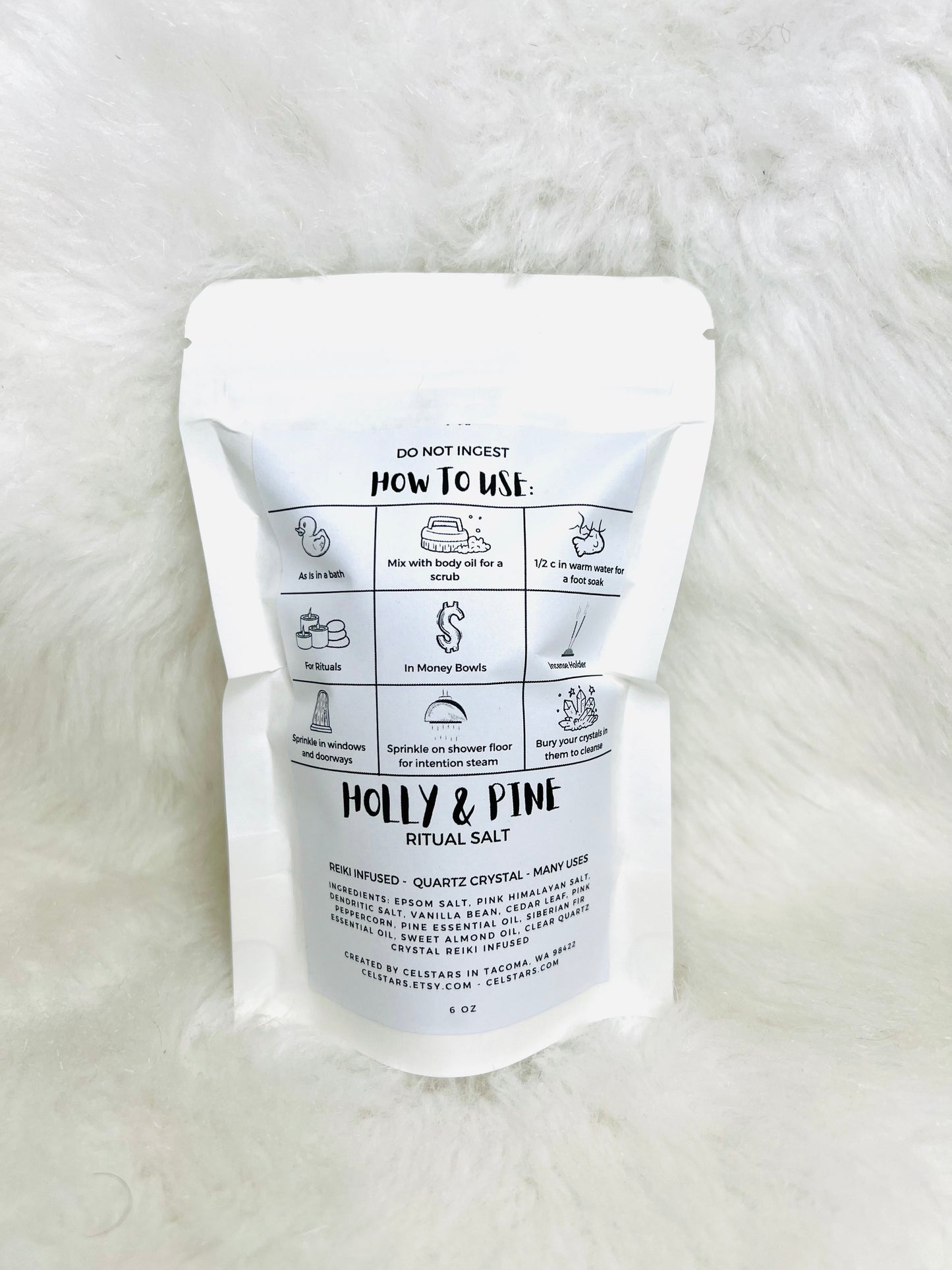 Holly & Pine Ritual Salt