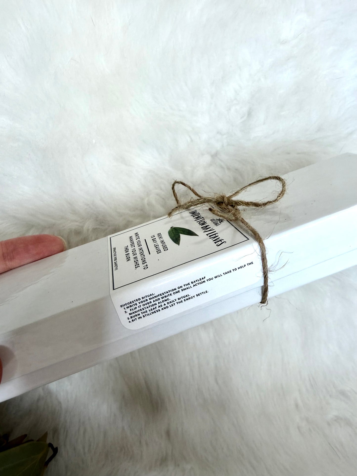 Intention bay leaves - for Spells and Wishes - Reiki Infused - 15 Large Bay Leaves - Spell Herbs