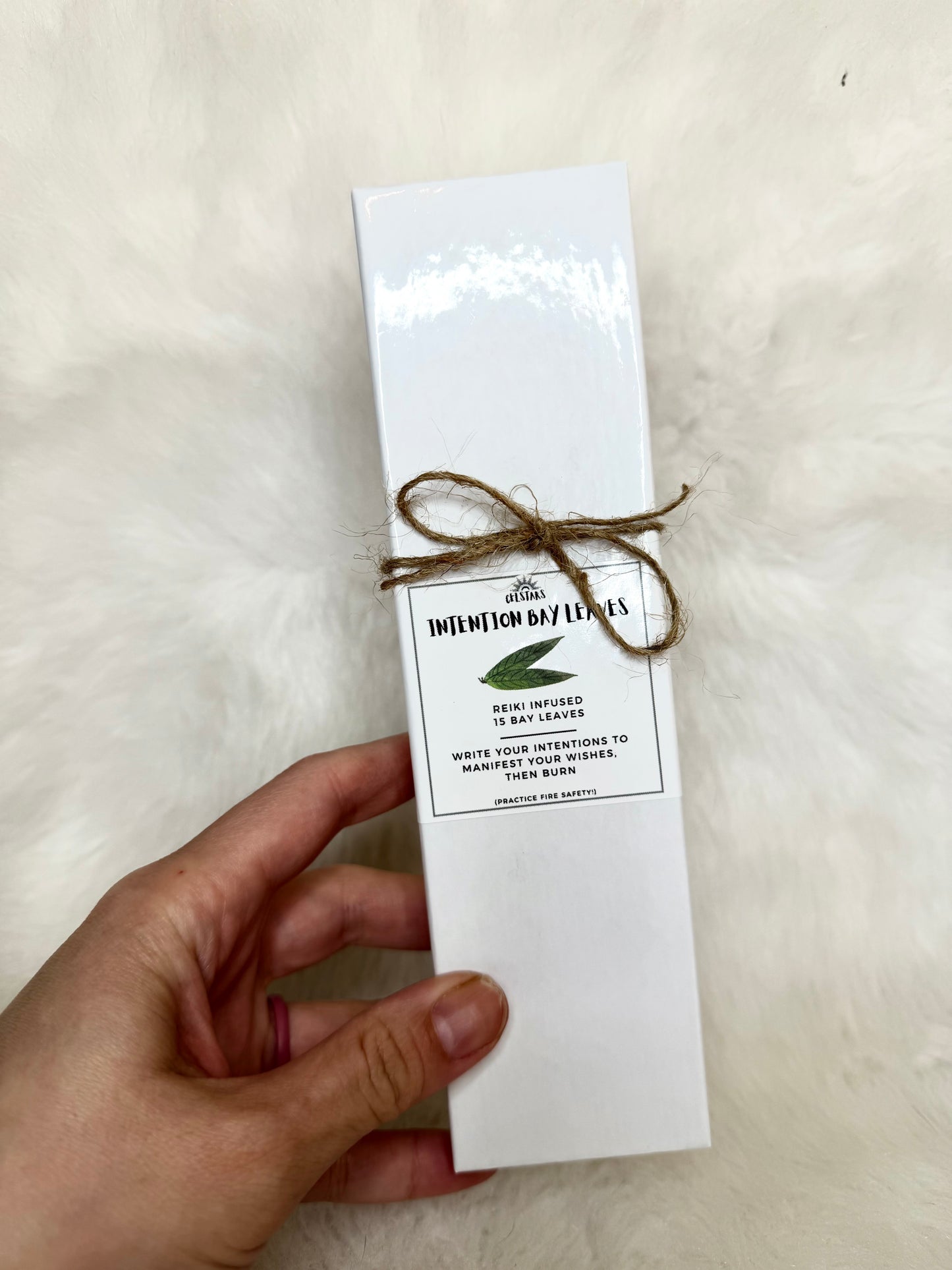 Intention bay leaves - for Spells and Wishes - Reiki Infused - 15 Large Bay Leaves - Spell Herbs