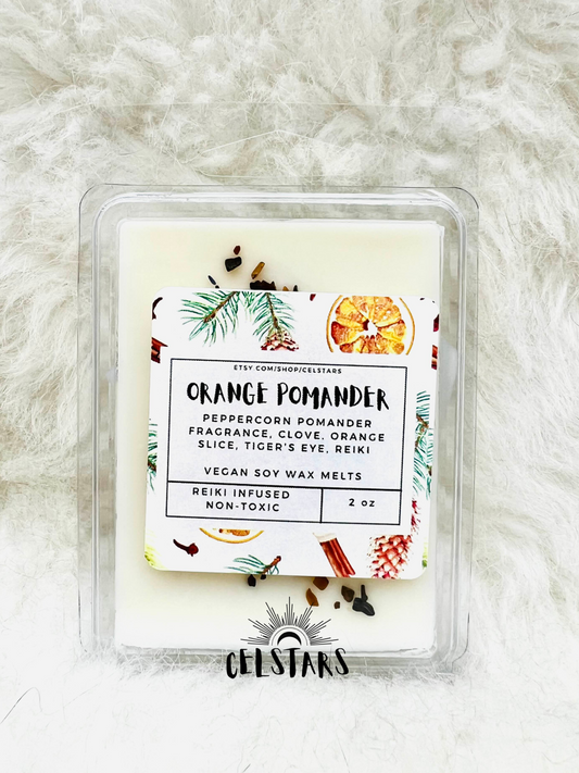 Orange Pomander Intention Soy Wax Melts