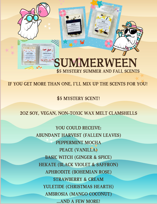 Summerween $5 Mystery Wax Melts