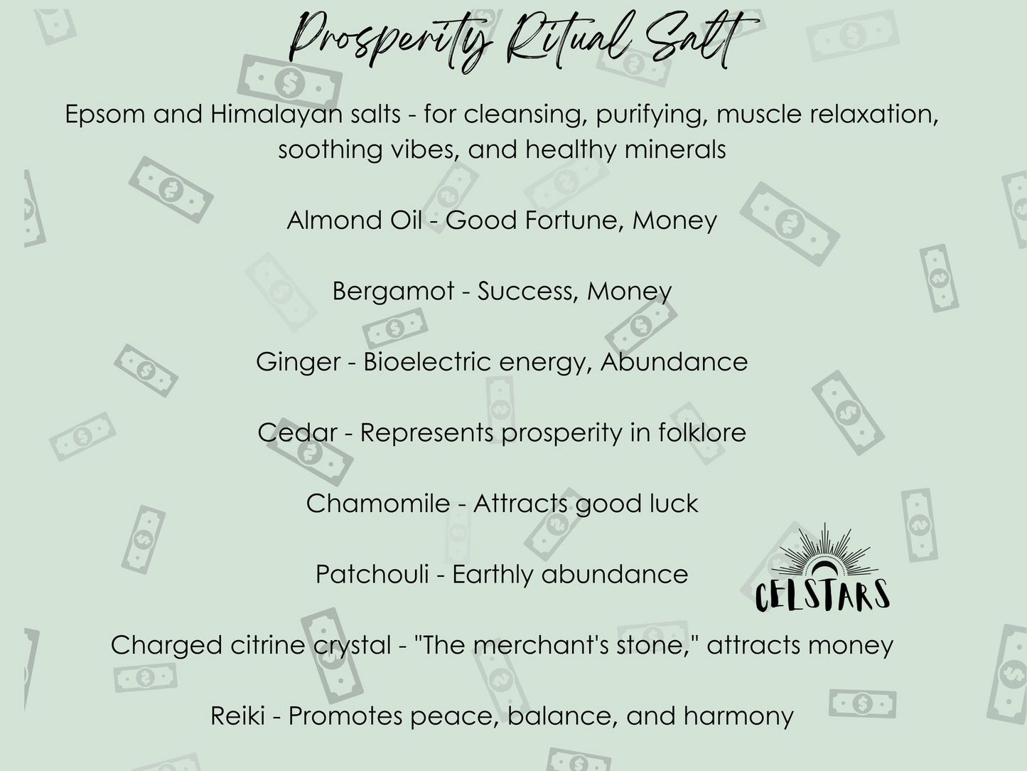 Prosperity Ritual Salts