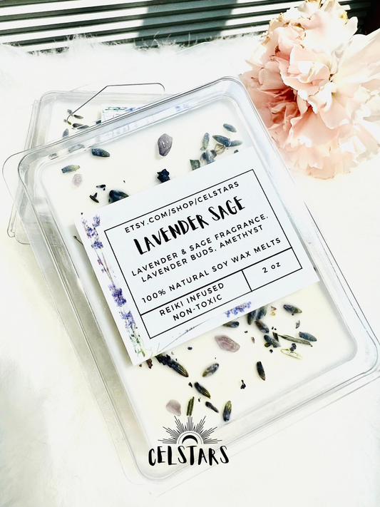 Lavender Sage Intention Soy Wax Melts