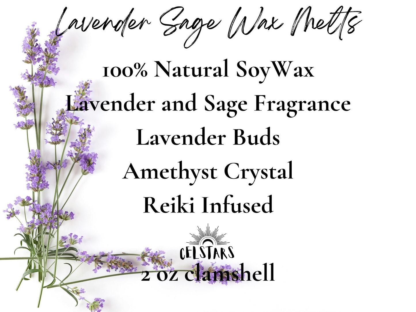 Lavender Sage Intention Soy Wax Melts