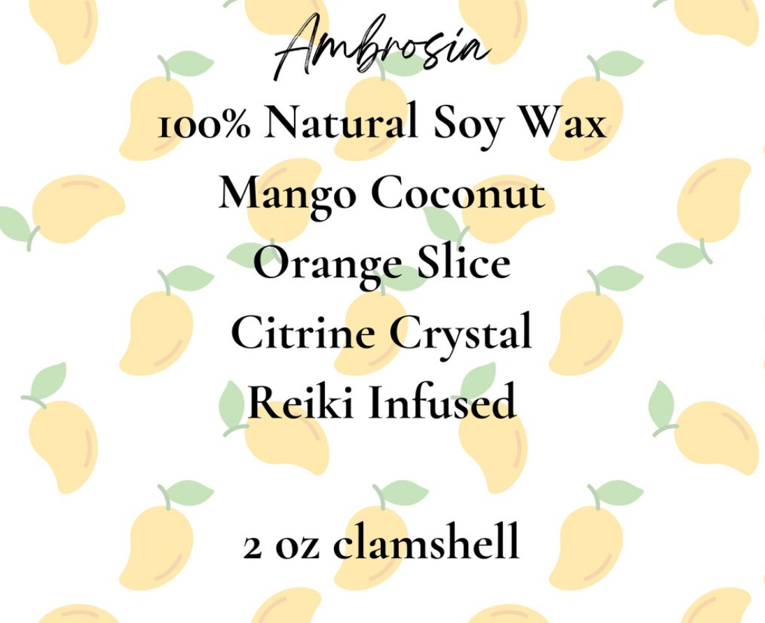 Ambrosia Intention Soy Wax Melts