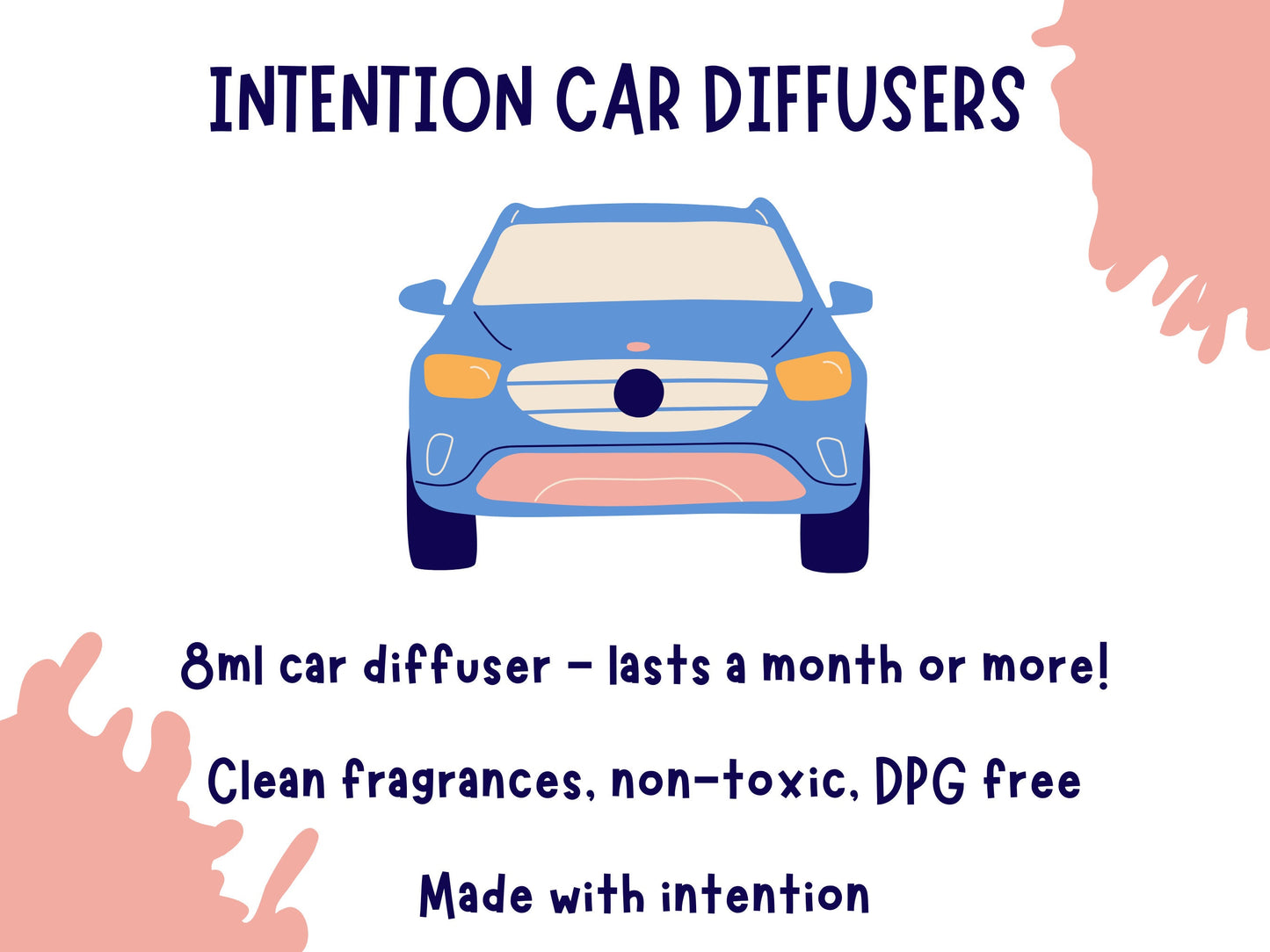 Holiday Intention Car Diffuser