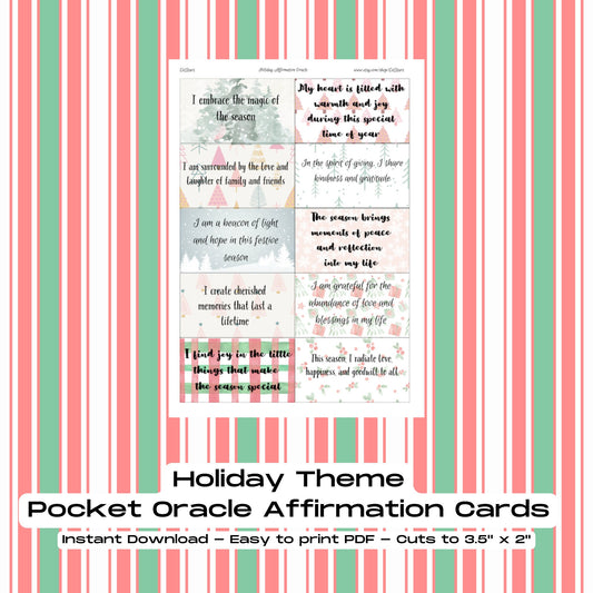 Holiday Pocket Oracle Printable PDF